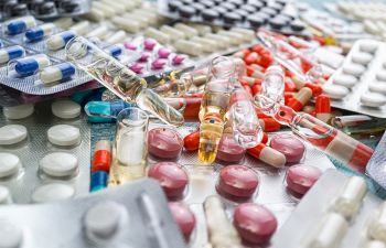 variety of pill blisters